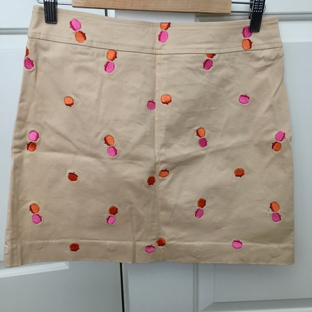 Lilly Pulitzer Khaki Acorn Skirt